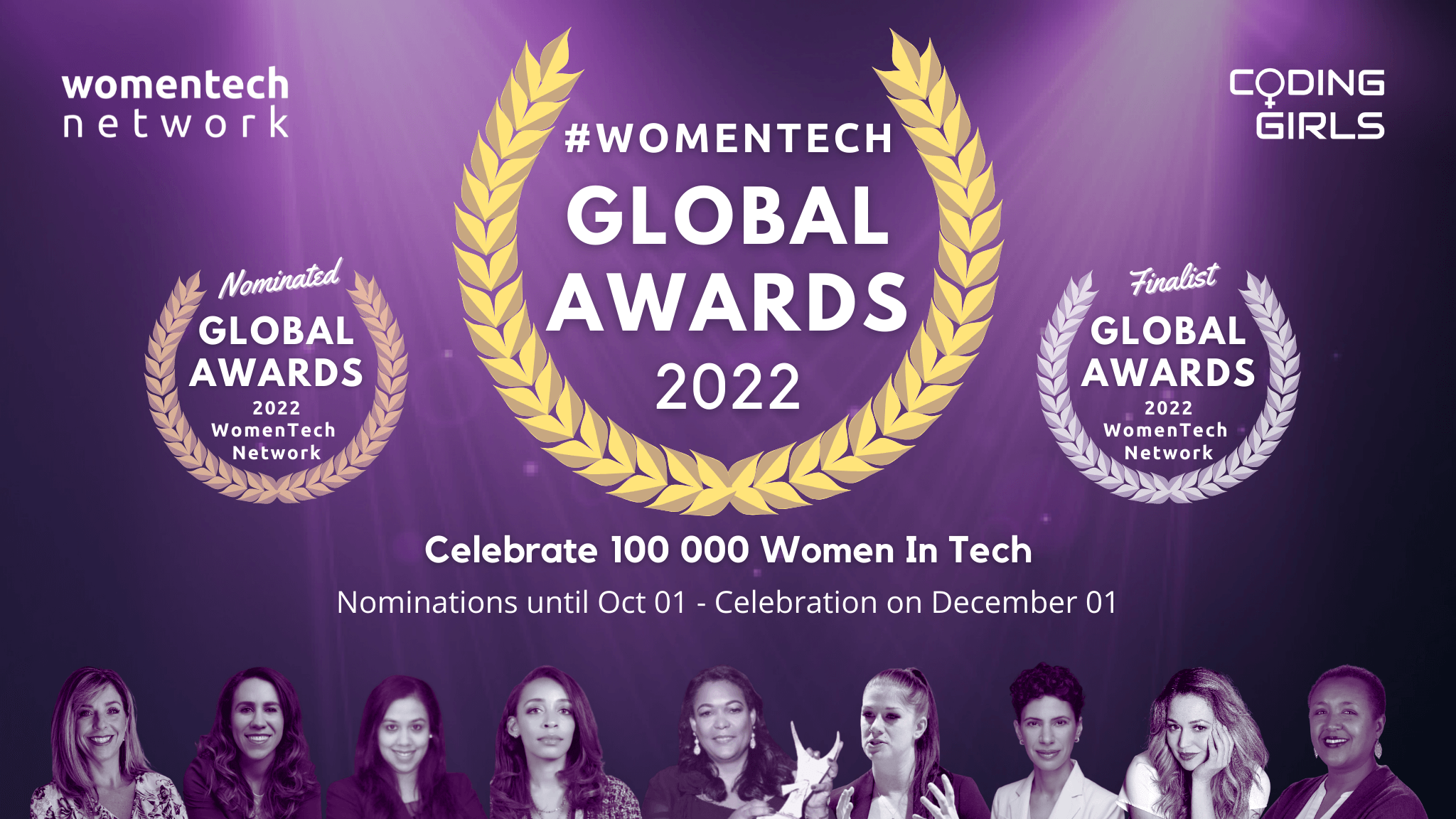 Women in Tech Awards 2023 Virtual & Global Celebrating 100 000 Women